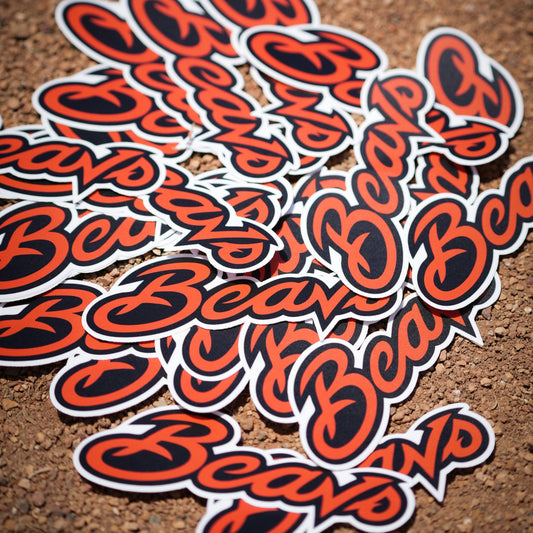 BEAVS Script Sticker