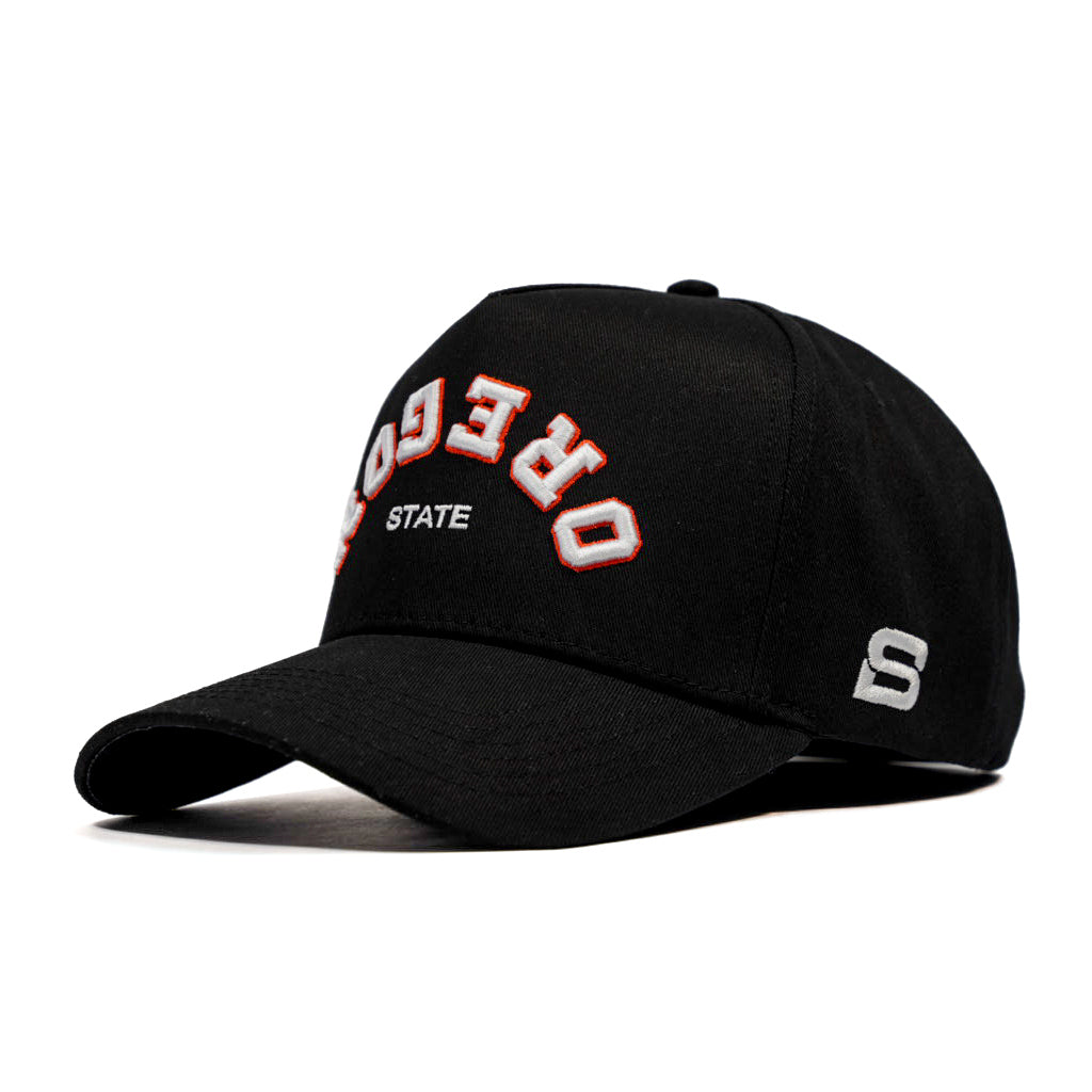 ИOITꓘƎ⅃ꟻƎЯ Collection | Backwards Oregon State Hat